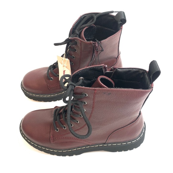 Sincerly Jules Shoes - Sincerely Jules Harley Women Combat Boot Sz 9M